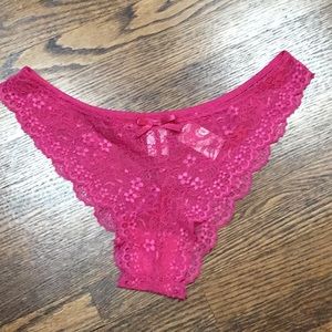 Pink Lace Panties